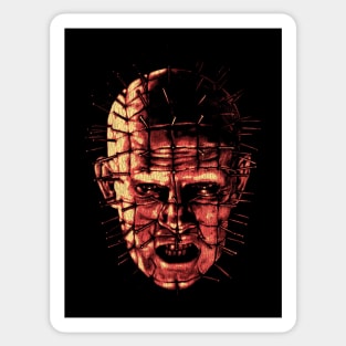 Hellraiser Pinhead Retro Horror Sticker